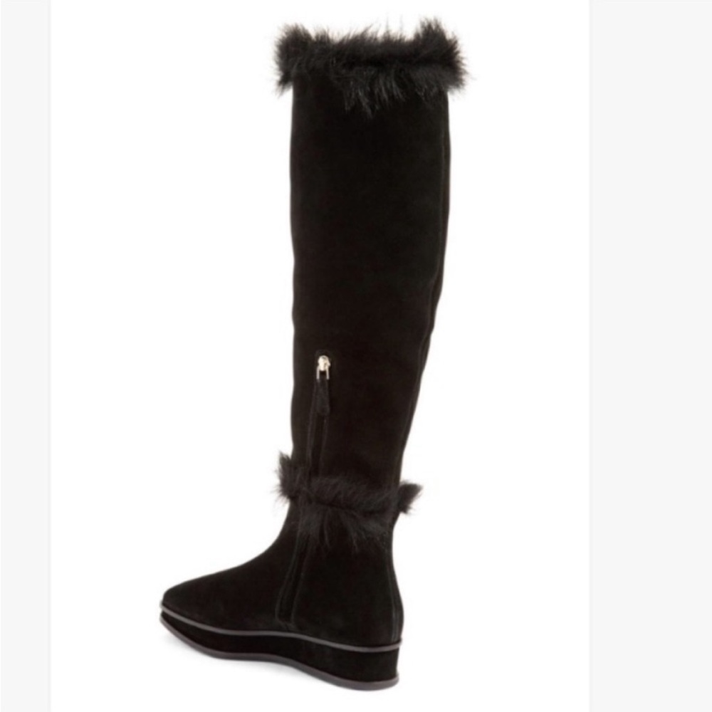 NWT Tory Burch genuine shearling boot - Picture 5 of 9